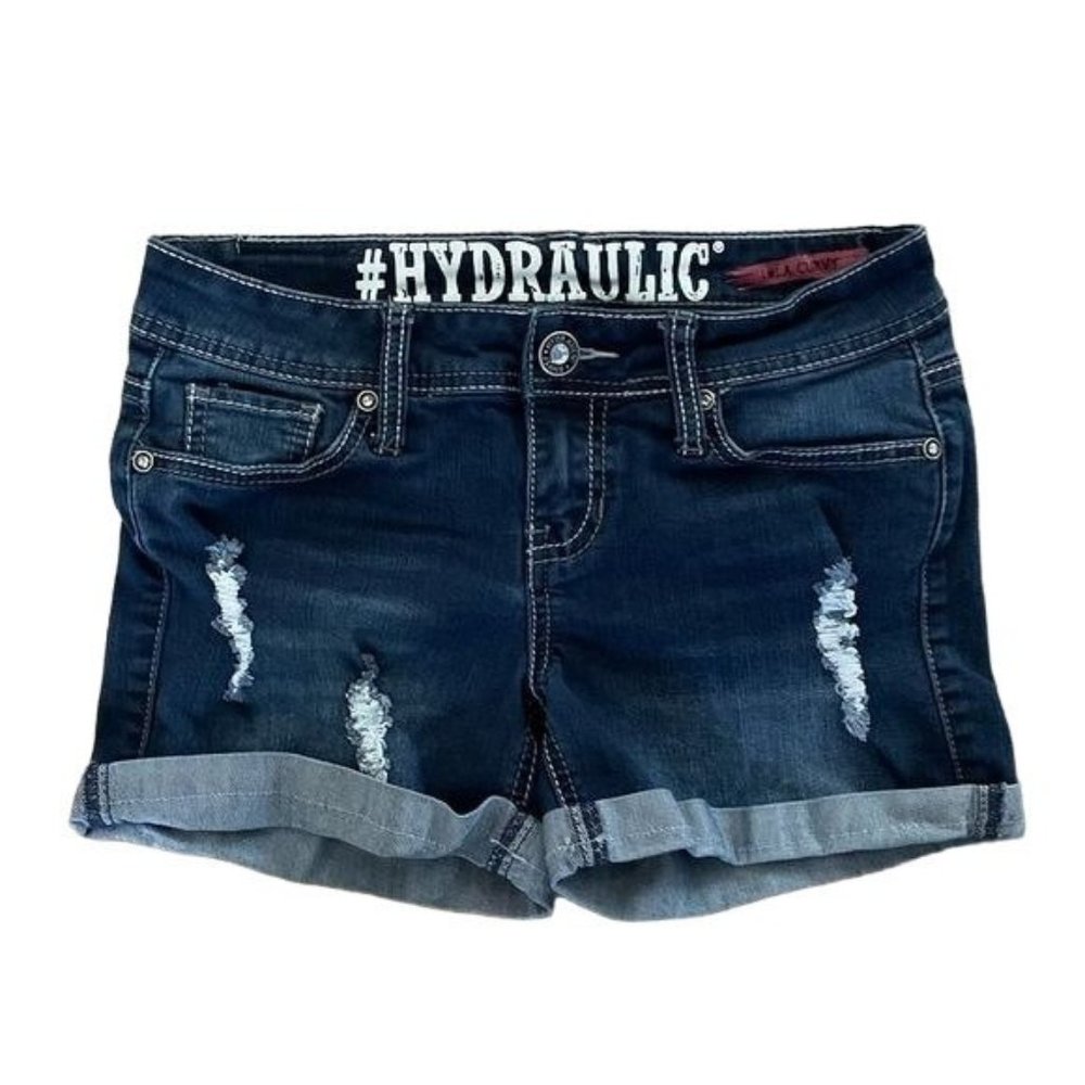 Hydraulic Lola Curvy Jean Shorts, Size 5/6